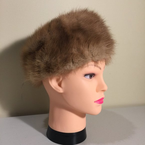Vintage Women's Genuine Fur Lined Hat Reggi of Wilshire - Picture 6 of 11